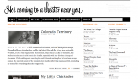 Not Coming to a Theatre Near You