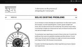 52 Weeks of UX