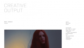 Creative Output, Blog
