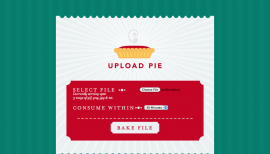 Upload Pie