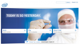 Intel (welcome page)
